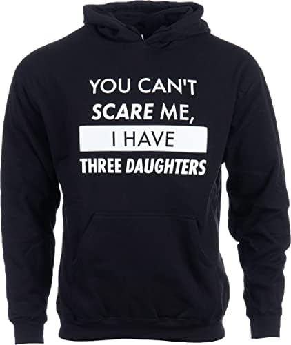 אתה לא יכול להפחיד אותי, יש לי שלוש בנות | אבא מצחיק אבא בדיחה גברים חולצת טריקו